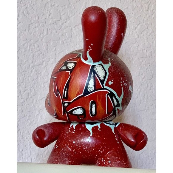 Kidrobot Dunny Custom Art Painted Figure J Nerk Rare Original Graffiti Piece 07' - Picture 9 of 10